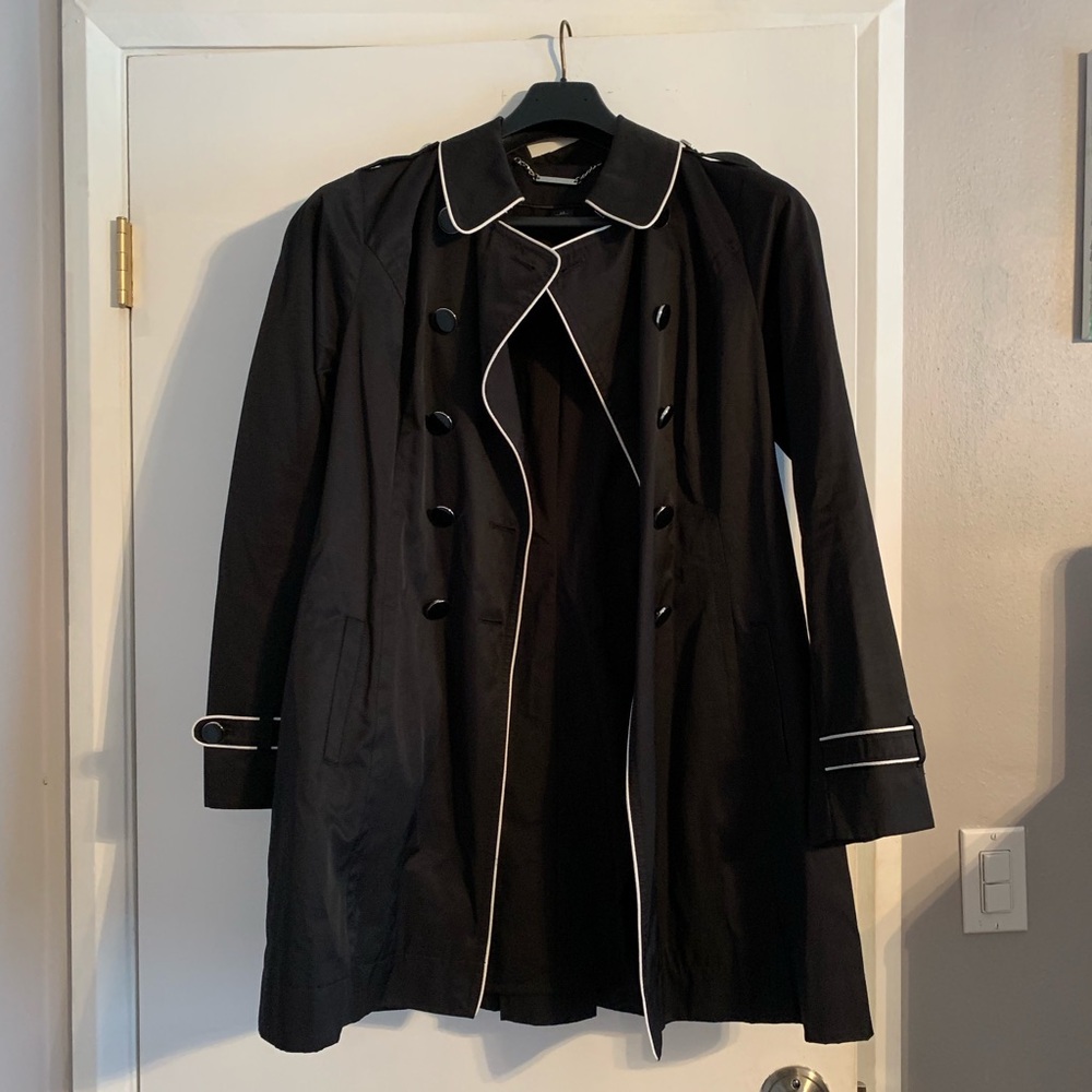 White & Black coat